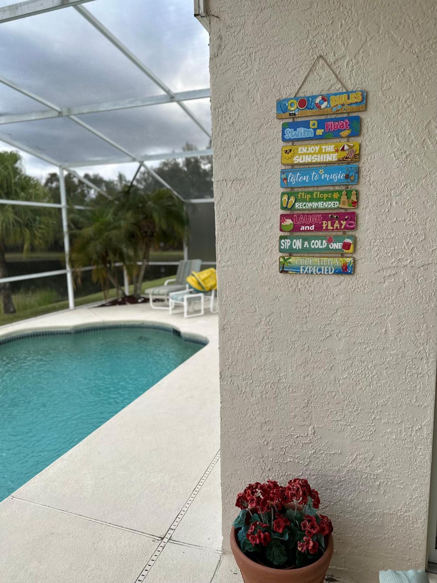 Private Pool With A Beautiful View Overlooking The Lake! Near Disney - Universal Kissimmee Esterno foto